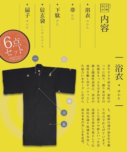 jiggys shop(ジギーズショップ)の「阪神タイガース承認コラボ 浴衣 メンズ 5点 セット【 浴衣+帯+下駄+扇子+信玄袋 】(浴衣・メンズ・ブラック系その他・SMALL/MEDIUM/LARGE/X-LARGE/X-SMALL)」の19枚目の写真