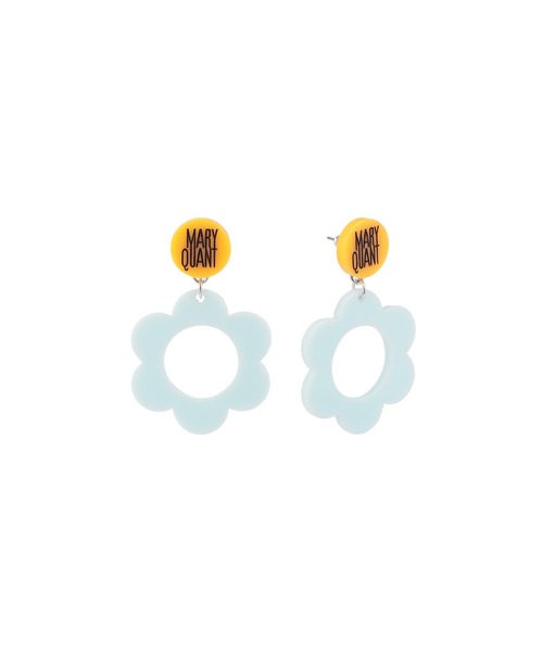MARY QUANT(マリークワント)の「レトロPOP ピアス(ピアス(両耳用)・レディース・フューシャピンク/ブルー・FREE)」の4枚目の写真