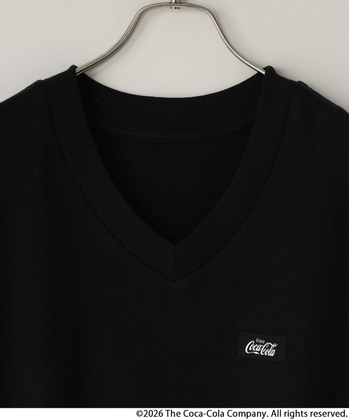 LOWRYS FARM(ローリーズファーム)の「SETUP可能【LFM(U)】Coca-Cola/ミニウラケVEST 878211(Tシャツ/カットソー・メンズ・グレー/ブラック・MEDIUM/LARGE)」の14枚目の写真