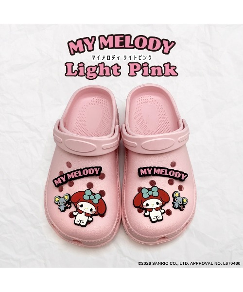 VIBGYOR(ヴィブジョー)の「【Sanrio】KT EVAサンダル POP SA1152(MA)(サンダル・レディース・サックスブルー/パープル/ベージュ/ピンク/ライトピンク・M/L/LL/S)」の5枚目の写真