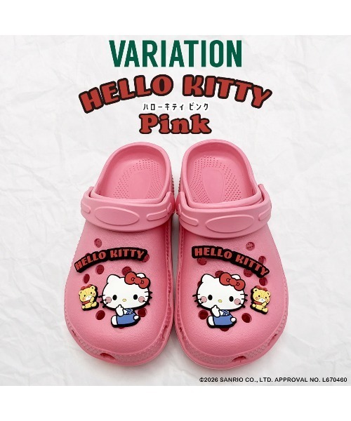 VIBGYOR(ヴィブジョー)の「【Sanrio】KT EVAサンダル POP SA1152(MA)(サンダル・レディース・サックスブルー/パープル/ベージュ/ピンク/ライトピンク・M/L/LL/S)」の4枚目の写真