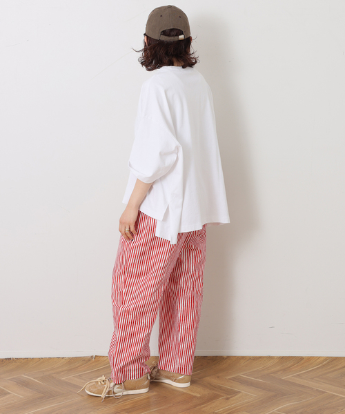 JOURNAL STANDARD LUXE(ジャーナルスタンダード ラックス)の「ドヅメテンジククルーネックTシャツ(Tシャツ/カットソー・レディース・ブラック/ホワイト・FREE)」の9枚目の写真