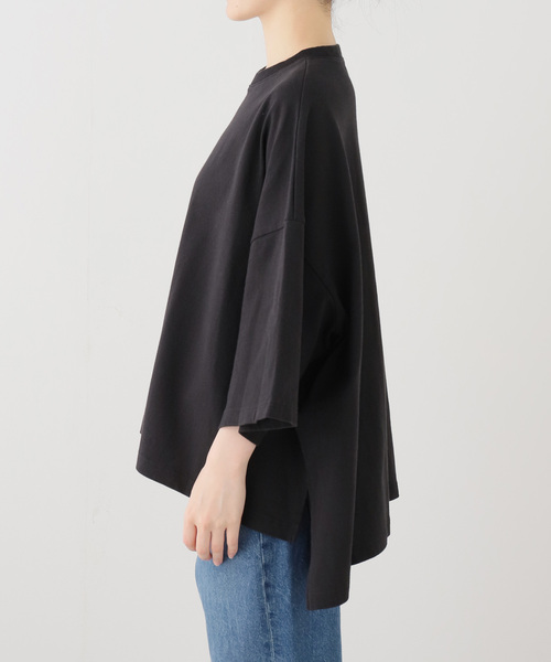 JOURNAL STANDARD LUXE(ジャーナルスタンダード ラックス)の「ドヅメテンジククルーネックTシャツ(Tシャツ/カットソー・レディース・ブラック/ホワイト・FREE)」の11枚目の写真