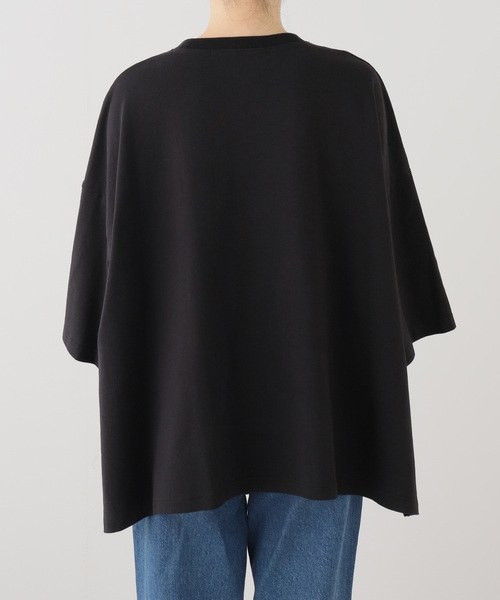 JOURNAL STANDARD LUXE(ジャーナルスタンダード ラックス)の「ドヅメテンジククルーネックTシャツ(Tシャツ/カットソー・レディース・ブラック/ホワイト・FREE)」の12枚目の写真