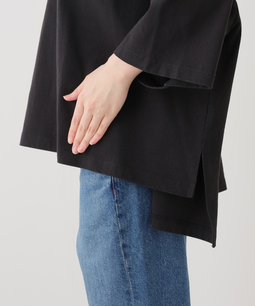 JOURNAL STANDARD LUXE(ジャーナルスタンダード ラックス)の「ドヅメテンジククルーネックTシャツ(Tシャツ/カットソー・レディース・ブラック/ホワイト・FREE)」の3枚目の写真