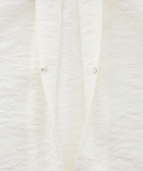 plage(プラージュ)の「Sheer Hoodie ブラウス(シャツ/ブラウス・レディース・ホワイト・FREE)」の13枚目の写真
