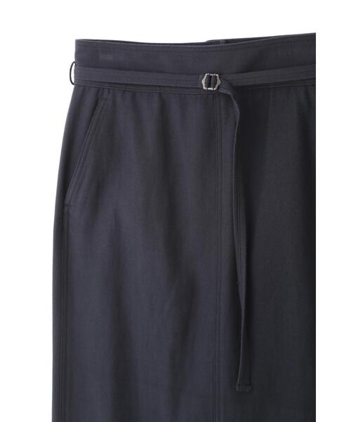 YLEVE(イレーヴ)の「YLEVE / VISCOSE COTTON SKIRT(スカート・レディース・グレー/ホワイト・0/1/2)」の3枚目の写真