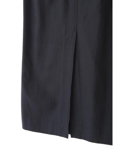 YLEVE(イレーヴ)の「YLEVE / VISCOSE COTTON SKIRT(スカート・レディース・グレー/ホワイト・0/1/2)」の6枚目の写真