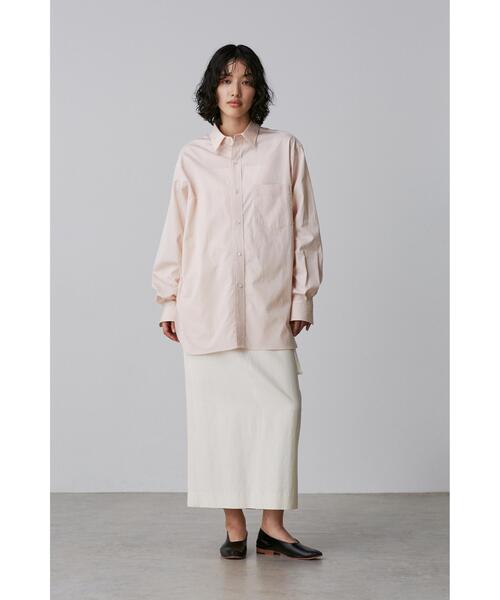 YLEVE(イレーヴ)の「YLEVE / VISCOSE COTTON SKIRT(スカート・レディース・グレー/ホワイト・0/1/2)」の10枚目の写真
