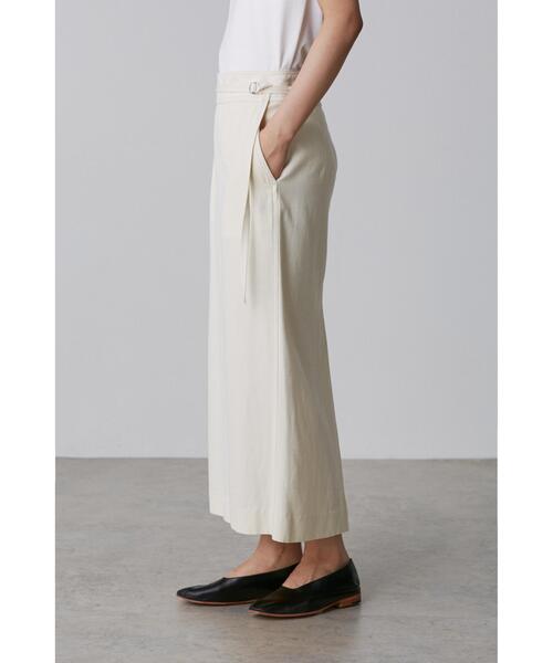 YLEVE(イレーヴ)の「YLEVE / VISCOSE COTTON SKIRT(スカート・レディース・グレー/ホワイト・0/1/2)」の12枚目の写真
