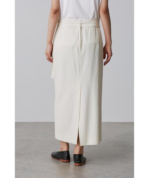 YLEVE(イレーヴ)の「YLEVE / VISCOSE COTTON SKIRT(スカート・レディース・グレー/ホワイト・0/1/2)」の13枚目の写真