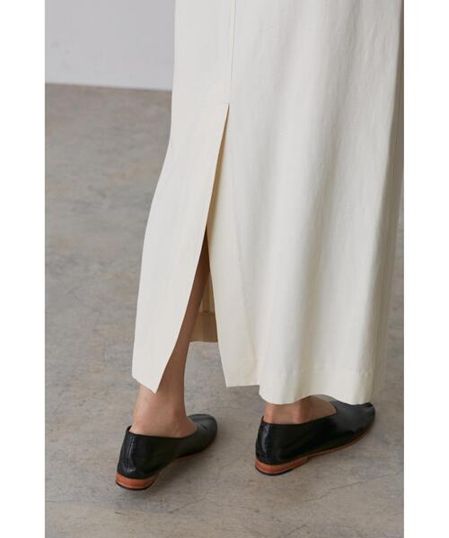 YLEVE(イレーヴ)の「YLEVE / VISCOSE COTTON SKIRT(スカート・レディース・グレー/ホワイト・0/1/2)」の16枚目の写真