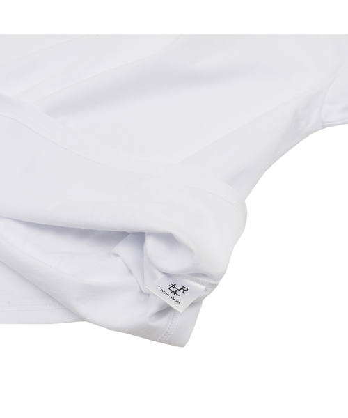 ARIGHTANGLE（アライトアングル）の「CAT FOLDER LOOSE TEE(2 COLOR)（Tシャツ/カットソー・レディース・ホワイト/ブラック・FREE）」の4枚目の写真