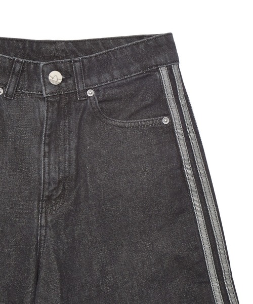 adidas（アディダス）の「ADIDAS FIREBIRD JORTS DENIM（その他パンツ・レディース・ブラック・S）」の4枚目の写真