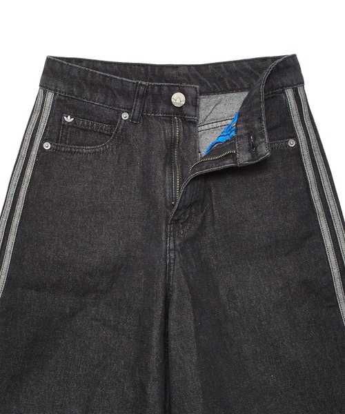 adidas（アディダス）の「ADIDAS FIREBIRD JORTS DENIM（その他パンツ・レディース・ブラック・S）」の6枚目の写真