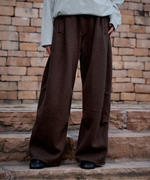 Casper John（キャスパージョン）の「Double face tuck easy sweat pants/ダブルフェイスタックイージースウェットパンツ（スウェットパンツ）」