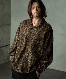 EGO TRIPPING | ms6588-LEOPARD FLANNEL SHIRTS レオパードフランネルシャツ(616752)(シャツ/ブラウス)