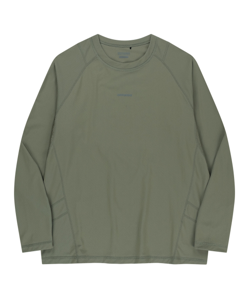 OFFGRID(オフグリッド)の「ベントラオクタロングスリーブ-カーキ(Tシャツ/カットソー・メンズ・その他・SMALL/MEDIUM/LARGE/X-LARGE)」の1枚目の写真