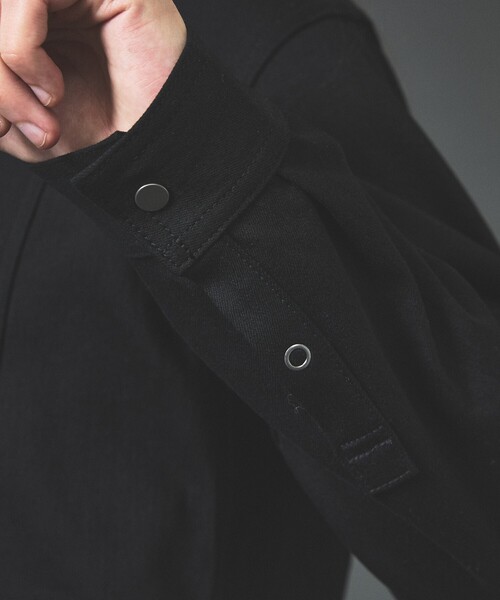 5351 POUR LES HOMMES（ゴーサンゴーイチプールオム）の「【セットアップ対応】デニムロングスリーブシャツ（シャツ/ブラウス・メンズ・ブラック/インディゴブルー・44/46/48/50）」の9枚目の写真