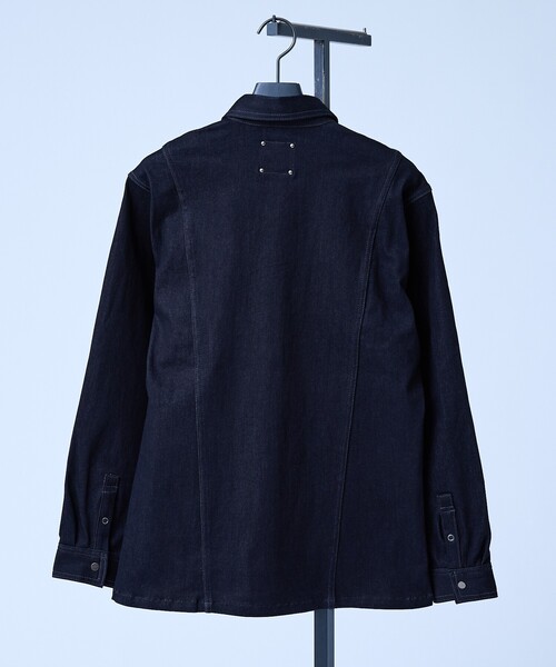 5351 POUR LES HOMMES（ゴーサンゴーイチプールオム）の「【セットアップ対応】デニムロングスリーブシャツ（シャツ/ブラウス・メンズ・ブラック/インディゴブルー・44/46/48/50）」の14枚目の写真