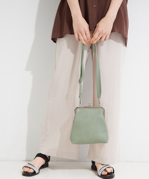 SHOO・LA・RUE（シューラルー）の「【2WAY】がま口ミニショルダーバッグ（ショルダーバッグ・レディース・ブルー/イエロー・00）」の21枚目の写真