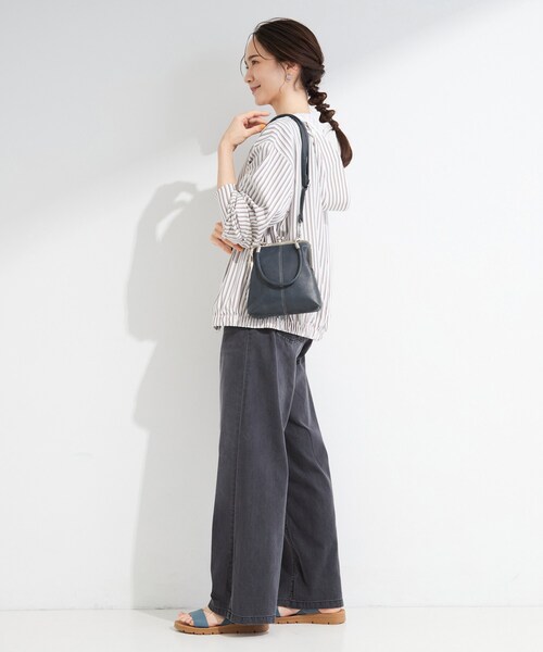 SHOO・LA・RUE（シューラルー）の「【2WAY】がま口ミニショルダーバッグ（ショルダーバッグ・レディース・ブルー/イエロー・00）」の4枚目の写真