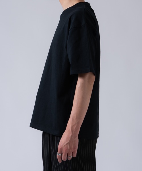 OXA(オグザ)の「【2パック】ショート無地半袖Tシャツ 80013(Tシャツ/カットソー・メンズ・ホワイト×ブラック/ブラック/ホワイト・LARGE/MEDIUM/SMALL/X-LARGE)」の16枚目の写真