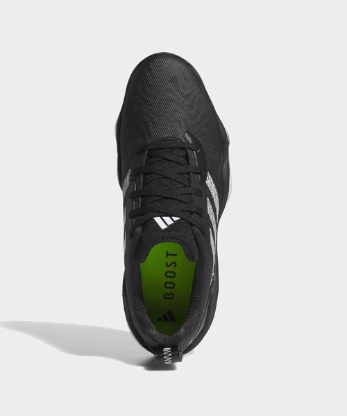 adidas(アディダス)の「コードカオス 25【adidas Golf/アディダスゴルフ】(スニーカー・メンズ・ブラック×ホワイト・24.5cm/25.5cm/26.5cm/27.5cm/28.5cm/29.5cm/30.0cm/25.0cm/26.0cm/27.0cm/28.0cm/29.0cm)」の2枚目の写真