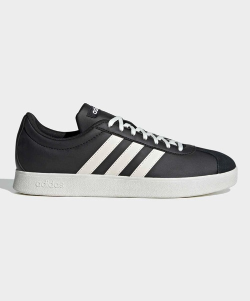 adidas(アディダス)の「VL コート ベース / VL COURT BASE / アディダス adidas スニーカー(スニーカー・メンズ・ブラック系その他・22.5cm/23.5cm/24.0cm/23.0cm/22.0cm/24.5cm/28.0cm/28.5cm/29.0cm/29.5cm/25.0cm/25.5cm/26.0cm/26.5cm/27.0cm/27.5cm)」の1枚目の写真