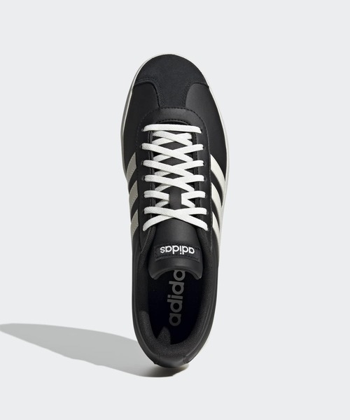 adidas(アディダス)の「VL コート ベース / VL COURT BASE / アディダス adidas スニーカー(スニーカー・メンズ・ブラック系その他・22.5cm/23.5cm/24.0cm/23.0cm/22.0cm/24.5cm/28.0cm/28.5cm/29.0cm/29.5cm/25.0cm/25.5cm/26.0cm/26.5cm/27.0cm/27.5cm)」の2枚目の写真