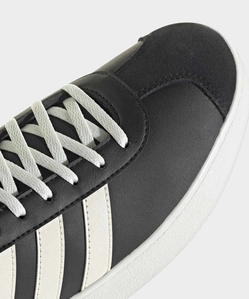 adidas(アディダス)の「VL コート ベース / VL COURT BASE / アディダス adidas スニーカー(スニーカー・メンズ・ブラック系その他・22.5cm/23.5cm/24.0cm/23.0cm/22.0cm/24.5cm/28.0cm/28.5cm/29.0cm/29.5cm/25.0cm/25.5cm/26.0cm/26.5cm/27.0cm/27.5cm)」の8枚目の写真