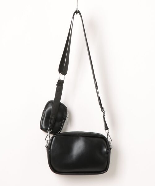 Burner(バーナー)の「【Leathen Leather(レーセンレザー)】ショルダーバッグ lea-shbag-8-27【RBTS】(ショルダーバッグ・メンズ・ブラック・FREE)」の2枚目の写真