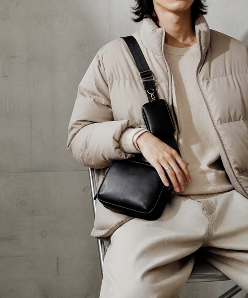 Burner(バーナー)の「【Leathen Leather(レーセンレザー)】ショルダーバッグ lea-shbag-8-27【RBTS】(ショルダーバッグ・メンズ・ブラック・FREE)」の8枚目の写真