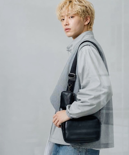 Burner(バーナー)の「【Leathen Leather(レーセンレザー)】ショルダーバッグ lea-shbag-8-27【RBTS】(ショルダーバッグ・メンズ・ブラック・FREE)」の11枚目の写真