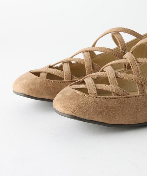 Another Edition（アナザーエディション）の「クロスフラットシューズ/AEBFC Cross FLT◆（その他シューズ・レディース・ベージュ/ライトブルー/ピンク/ブラック・SMALL/MEDIUM/LARGE）」の7枚目の写真