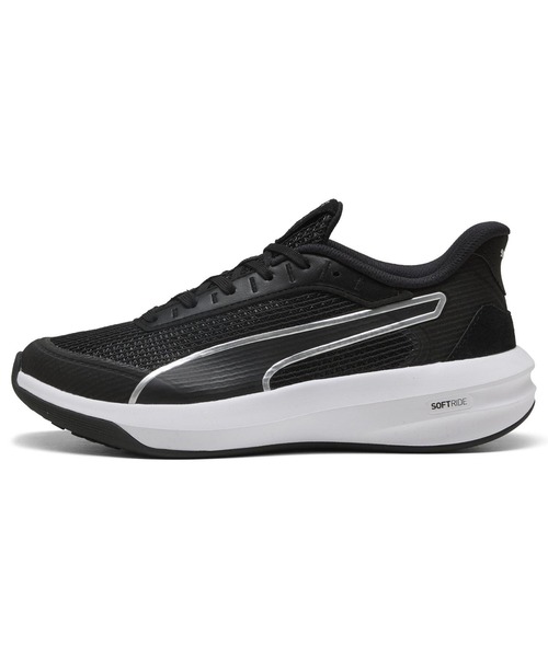 PUMA(プーマ)の「PUMA/プーマ SOFTRIDE コートニー ウィメンズ 312037(スニーカー・レディース・ホワイト/ブラック・24.0cm/23.0cm/24.5cm/23.5cm/22.5cm/25.0cm)」の1枚目の写真