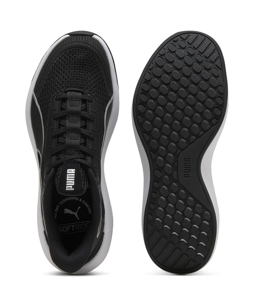 PUMA(プーマ)の「PUMA/プーマ SOFTRIDE コートニー ウィメンズ 312037(スニーカー・レディース・ホワイト/ブラック・24.0cm/23.0cm/24.5cm/23.5cm/22.5cm/25.0cm)」の5枚目の写真