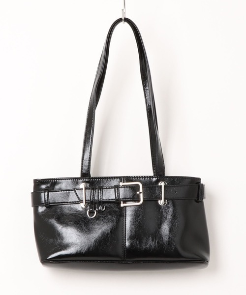 apres jour（アプレジュール）の「【apresjour ×ARIAZ】ベルトデザインハンドバッグ（ハンドバッグ・レディース・ピンク/ブラック/シルバー・FREE）」の7枚目の写真
