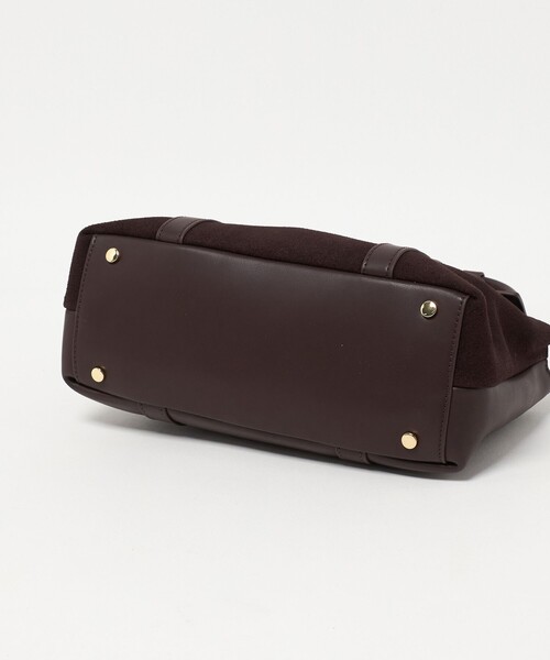 UNITED ARROWS(ユナイテッドアローズ)の「フラップ クラスプ トートバッグ(トートバッグ・レディース・ブラック/ブラウン系・FREE)」の11枚目の写真
