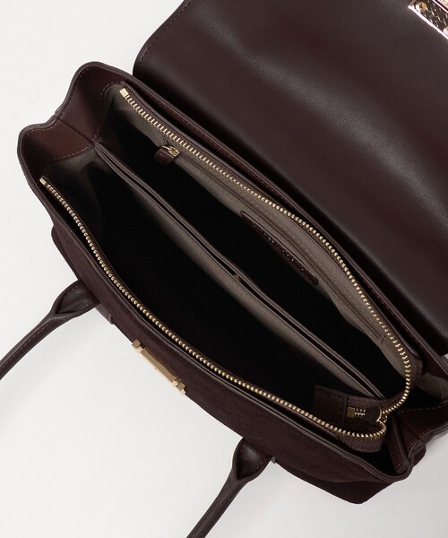 UNITED ARROWS(ユナイテッドアローズ)の「フラップ クラスプ トートバッグ(トートバッグ・レディース・ブラック/ブラウン系・FREE)」の12枚目の写真