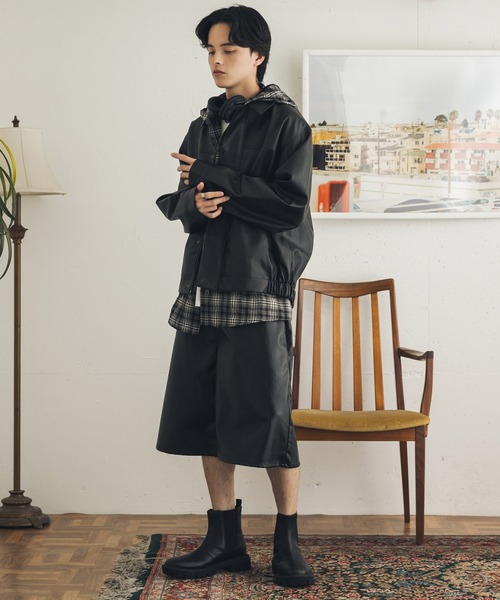 SENSE OF PLACE by URBAN RESEARCH（センスオブプレイスバイアーバンリサーチ）の「FLジップブルゾン（ブルゾン・メンズ・ブラウン/ブラック・LARGE/SMALL/MEDIUM）」の14枚目の写真