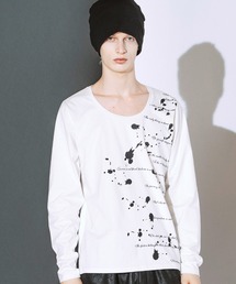 【NO ID.】Archive of Thought Print Pullover / アーカイブ オブ ソート プリント プルオーバー