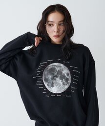 【ZOZO限定】【UNISEX】MOON/EARTHスウェット