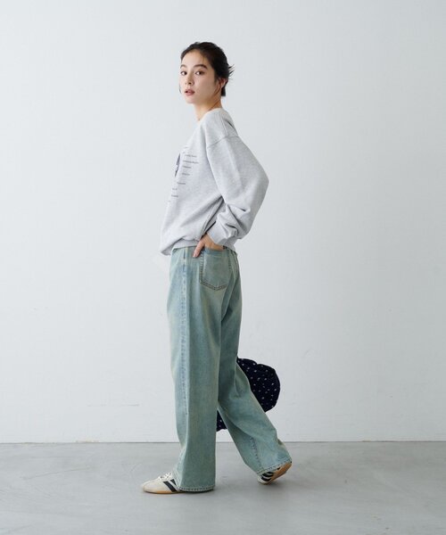 CIAOPANIC TYPY(チャオパニックティピー)の「【ZOZO限定】【UNISEX】MOON/EARTHスウェット(スウェット・レディース・ブラック/ホワイト/グレー/ブラック系その他・MEDIUM/LARGE)」の10枚目の写真