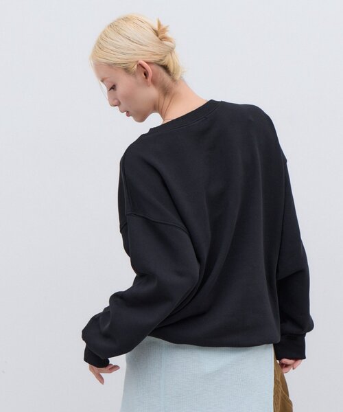 CIAOPANIC TYPY(チャオパニックティピー)の「【ZOZO限定】【UNISEX】MOON/EARTHスウェット(スウェット・レディース・ブラック/ホワイト/グレー/ブラック系その他・MEDIUM/LARGE)」の15枚目の写真