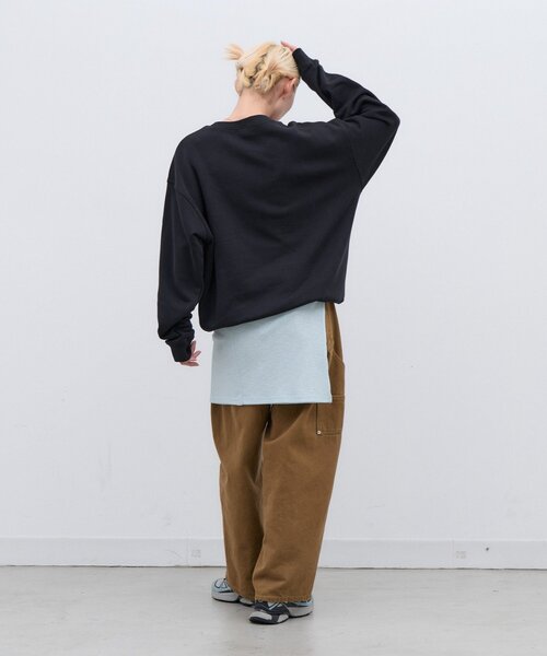 CIAOPANIC TYPY(チャオパニックティピー)の「【ZOZO限定】【UNISEX】MOON/EARTHスウェット(スウェット・レディース・ブラック/ホワイト/グレー/ブラック系その他・MEDIUM/LARGE)」の20枚目の写真