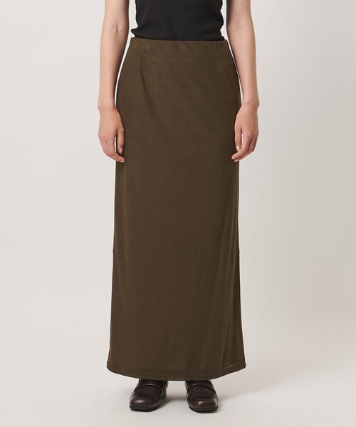 MARW UNITED ARROWS（マルゥ ユナイテッドアローズ）の「＜MARW UNITED ARROWS＞チュール ロング タイトスカート（スカート・レディース・ダークブラウン/ブラック・FREE）」の8枚目の写真