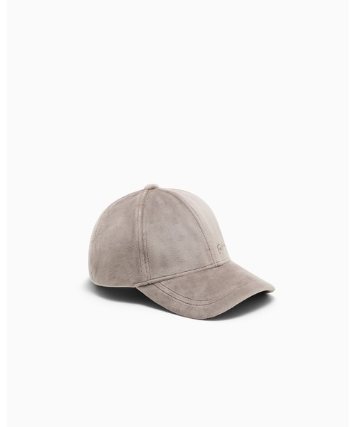 EMPORIO ARMANI EA7(エンポリオアルマーニイーエーセブン)の「<オンライン限定>【エンポリオ アルマーニ EA7】ウィメンズ ベルベット ベースボールキャップ(キャップ・レディース・サンドグレー・FREE)」の1枚目の写真