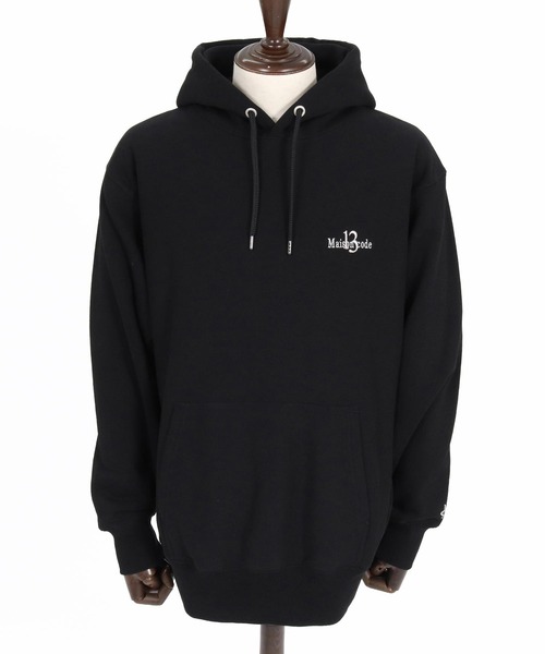 Maison code 13(メゾンコードサーティーン)の「mpa4201- Twelve Ounce Brushed Fleece Hoodie パーカー(M26W-19)(パーカー・メンズ・ホワイト/ブラック/アッシュ・XL/S/M/L)」の7枚目の写真
