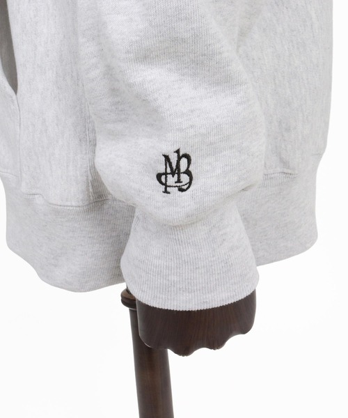 Maison code 13(メゾンコードサーティーン)の「mpa4201- Twelve Ounce Brushed Fleece Hoodie パーカー(M26W-19)(パーカー・メンズ・ホワイト/ブラック/アッシュ・XL/S/M/L)」の13枚目の写真
